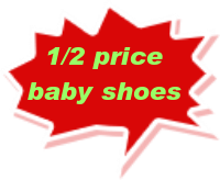 baby shoes half