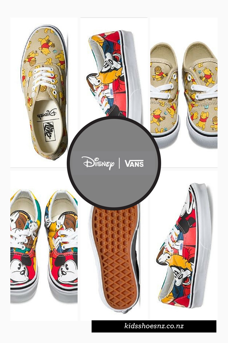 Disney Vans – Due in New Zealand in August – Pre-Order Now – Kids & Adults